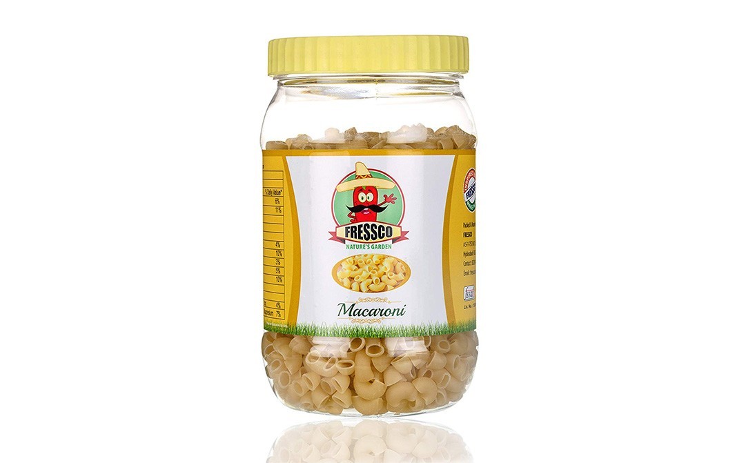 Fressco Nature's Garden Macaroni    Plastic Jar  500 grams